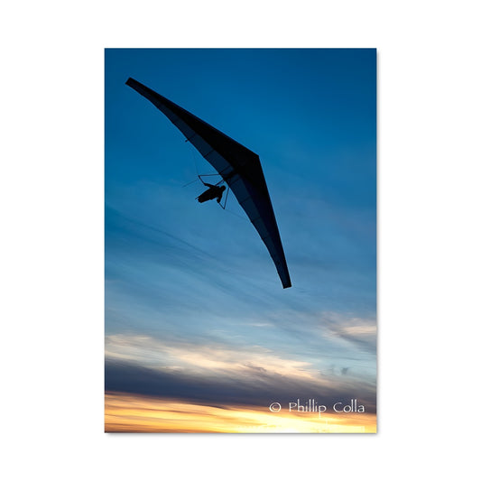 Poster Vol au Crépuscule