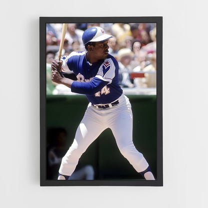 ap-hank aaron-8 cadre Noir