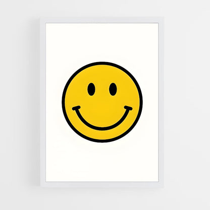 ap-happy face-5 cadre Blanc