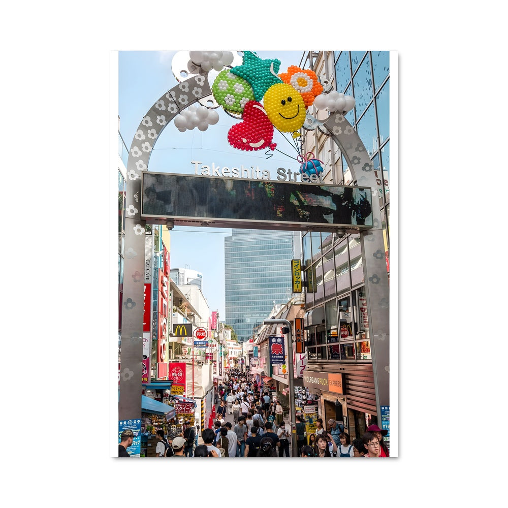Poster Rue Harajuku