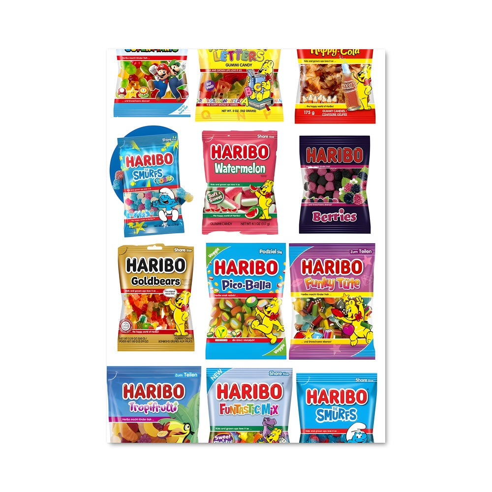 Poster Bonbons en Folie