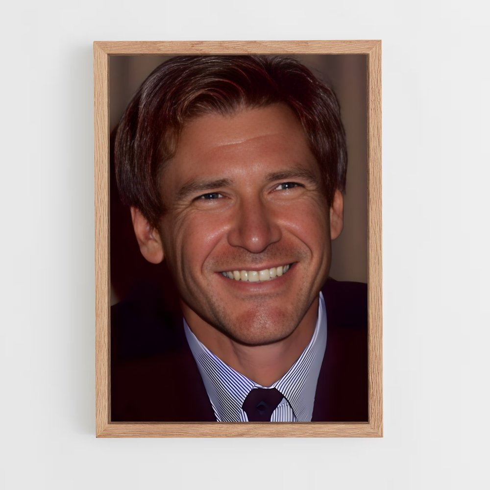 ap-harrison ford-3 cadre Bois clair