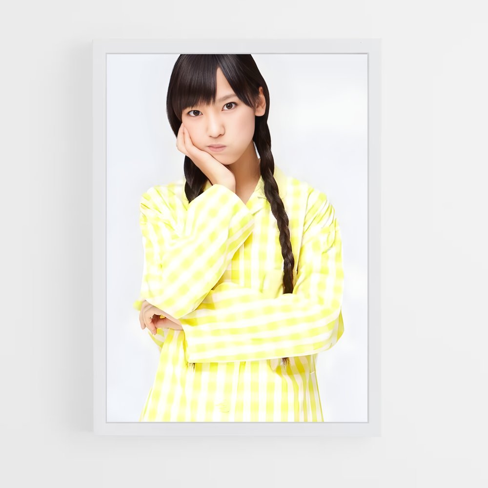 ap-haruna iikubo-6 cadre Blanc
