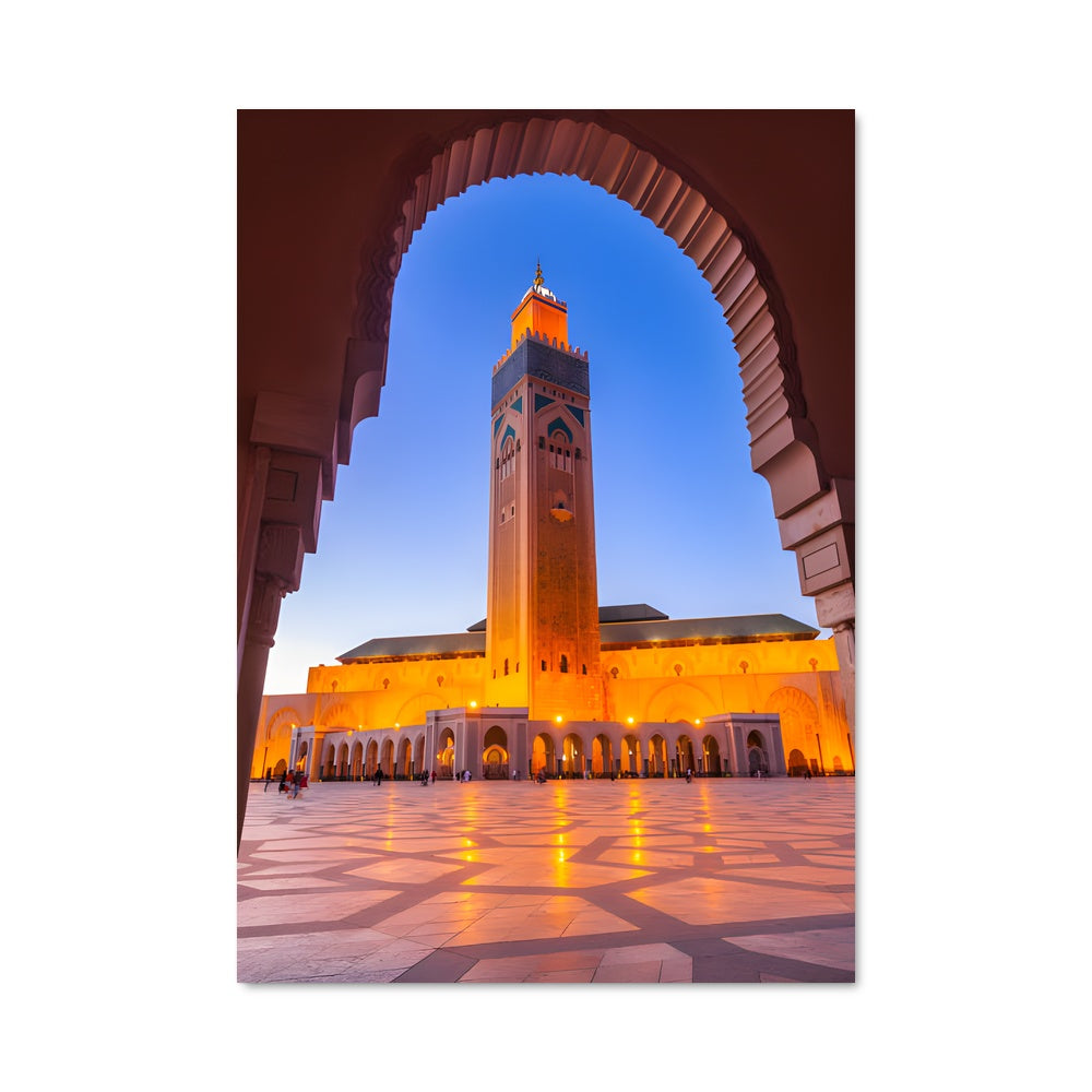 Poster Lumière de la Mosquée