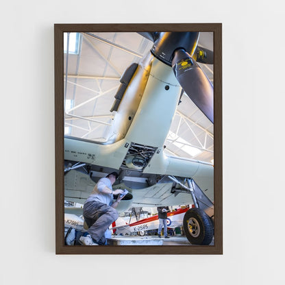 ap-hawker hurricane-2 cadre Bois foncé