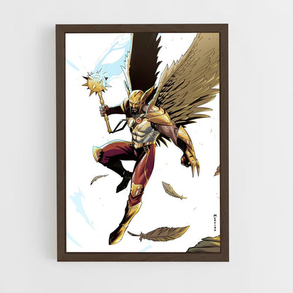 ap-hawkman-6 cadre Bois foncé