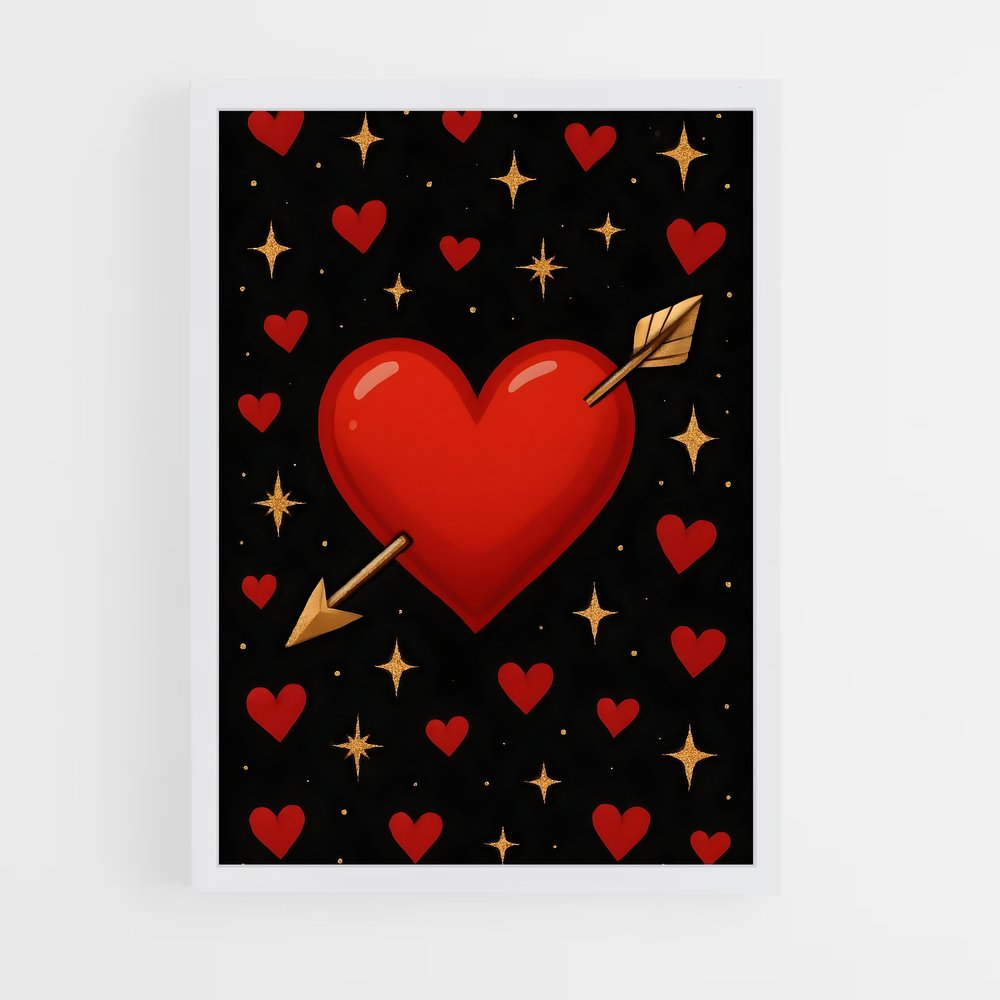 ap-heart-7 cadre Blanc