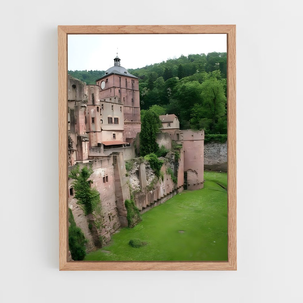ap-heidelberg castle-2 cadre Bois clair