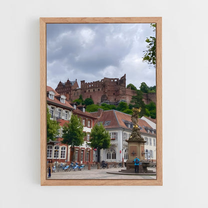 ap-heidelberg castle-5 cadre Bois clair