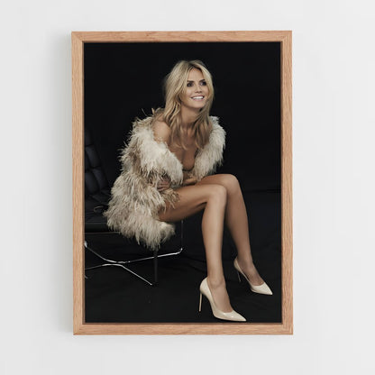 ap-heidi klum-8 cadre Bois clair