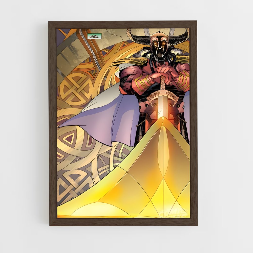 ap-heimdall-17 cadre Bois foncé