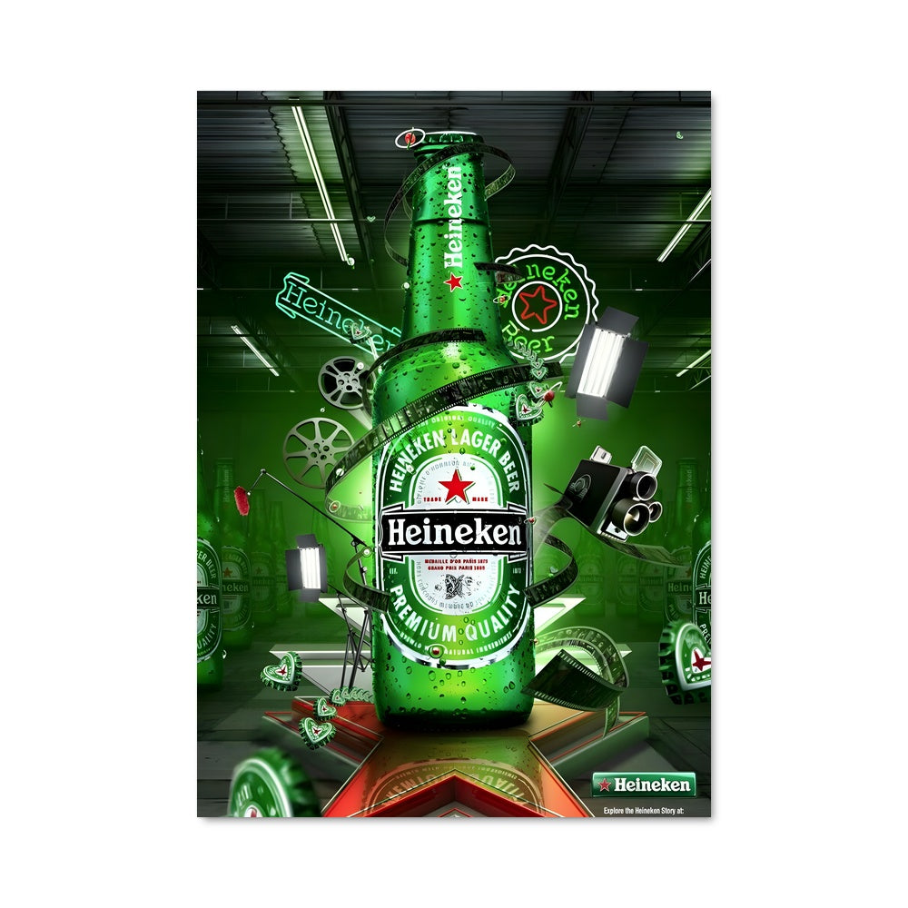 Poster Bière Émeraude