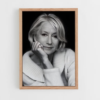 ap-helen mirren-1 cadre Bois clair