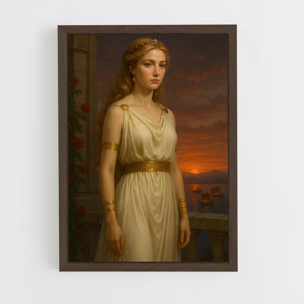 ap-helen of troy-2 cadre Bois foncé