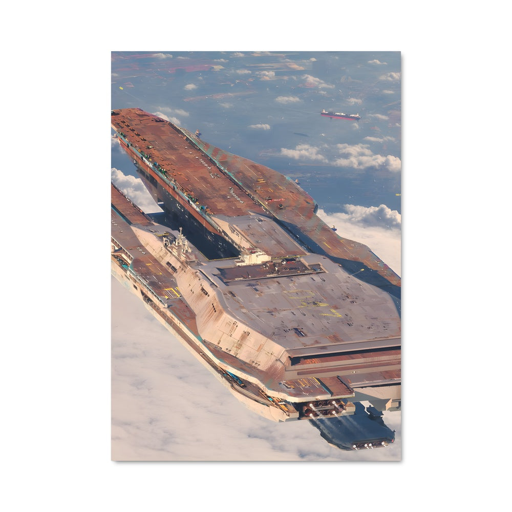 Poster Aéronef Céleste