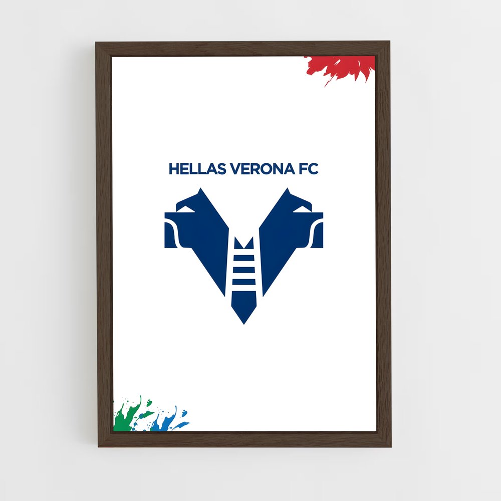 ap-hellas verona fc-11 cadre Bois foncé