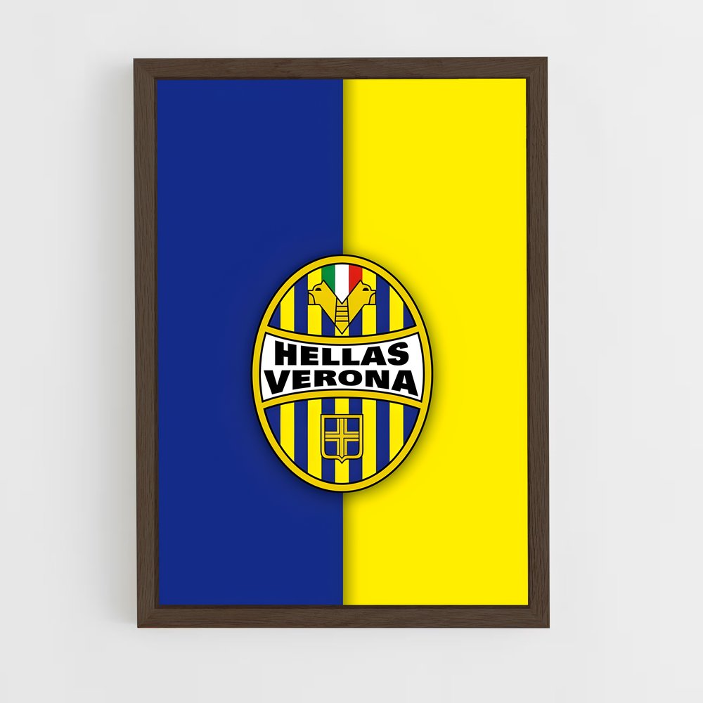 ap-hellas verona fc-2 cadre Bois foncé