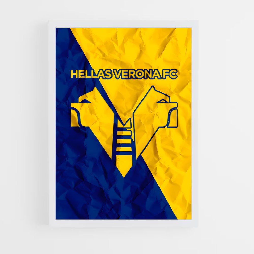 ap-hellas verona fc-4 cadre Blanc