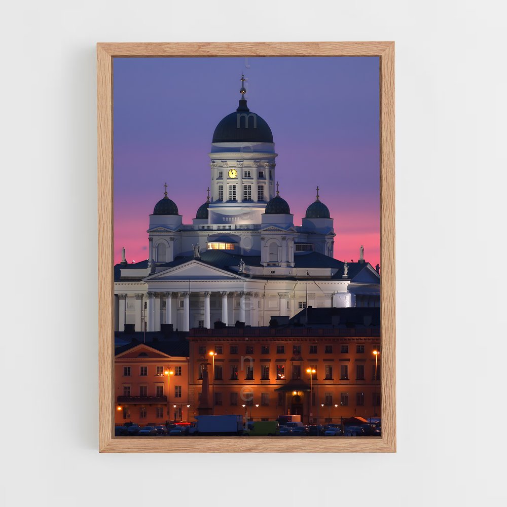 ap-helsinki cathedral-1 cadre Bois clair