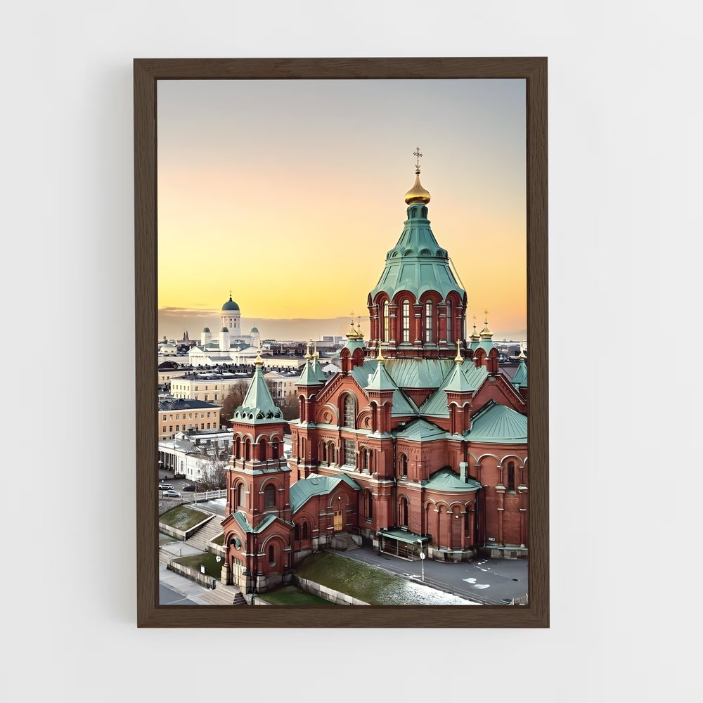ap-helsinki cathedral-3 cadre Bois foncé