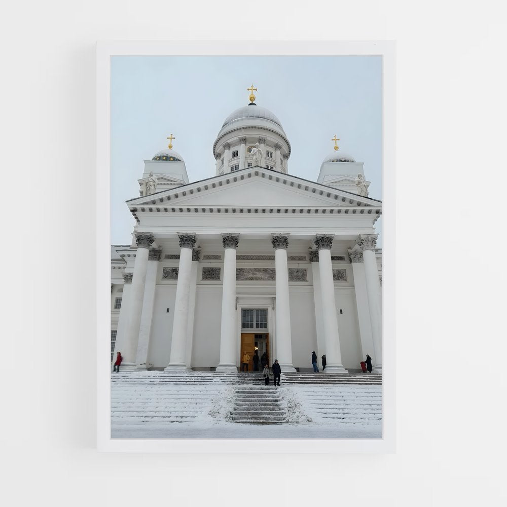 ap-helsinki cathedral-7 cadre Blanc