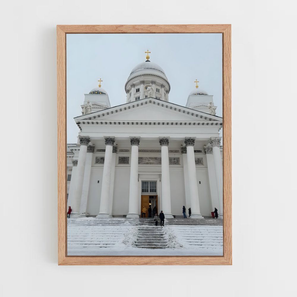 ap-helsinki cathedral-7 cadre Bois clair