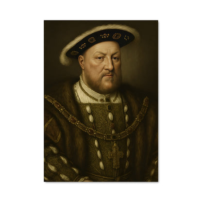 Poster Le Roi au Manteau Bruni