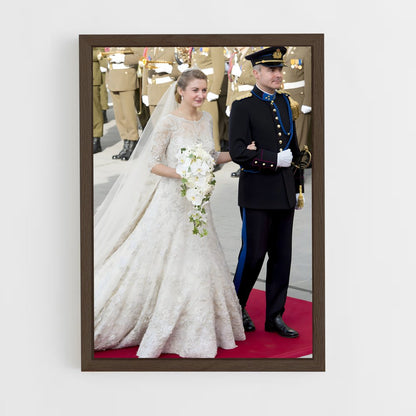 ap-hereditary grand duchess stephanie-8 cadre Bois foncé