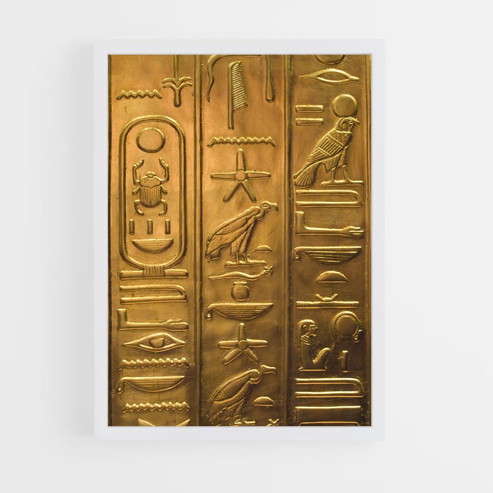 ap-hieroglyphs-1 cadre Blanc