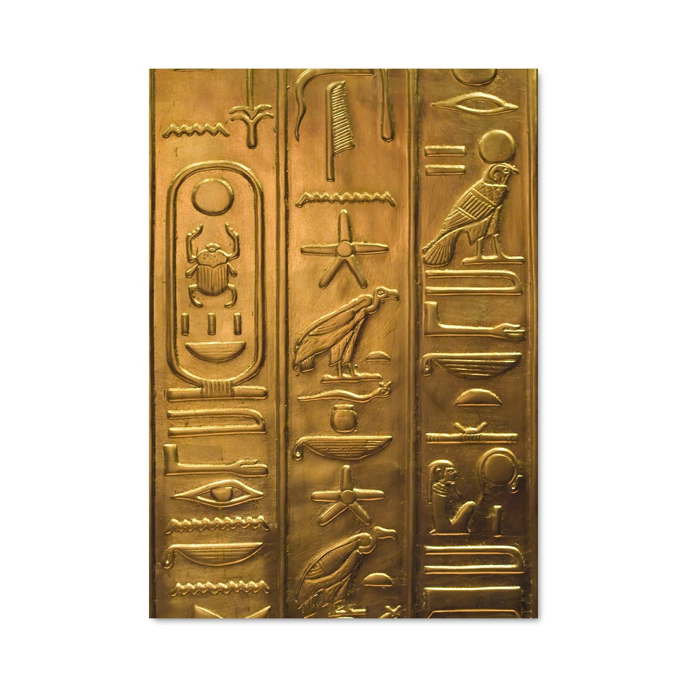 Poster Glyphes d'Or
