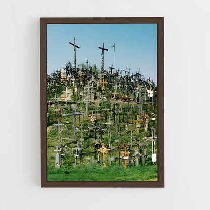 ap-hill of crosses-7 cadre Bois foncé