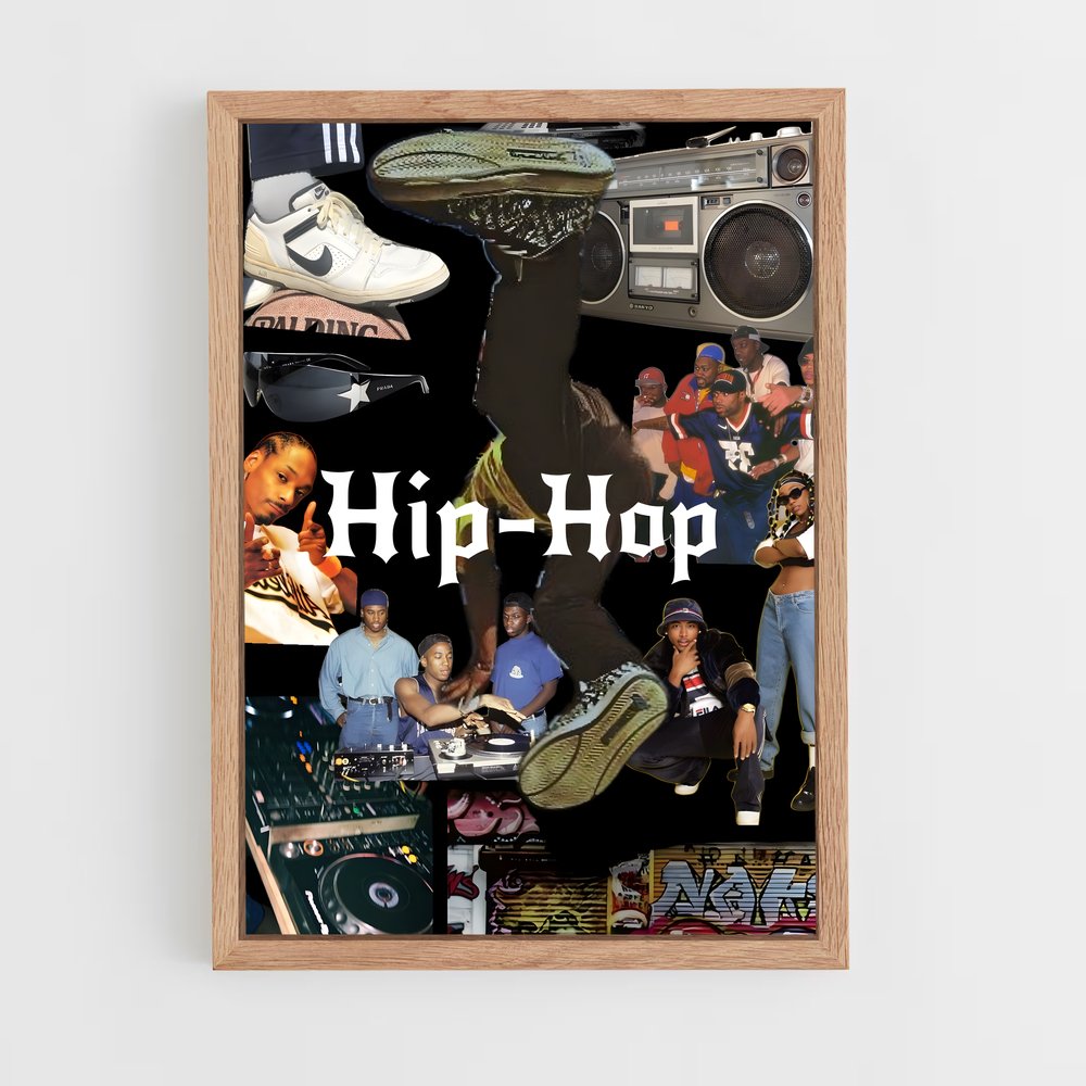 ap-hip hop international-4 cadre Bois clair