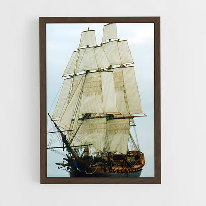 ap-historic ships-1 cadre Bois foncé