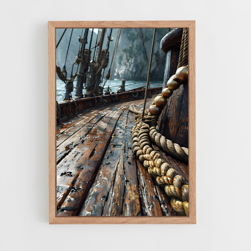 ap-historic ships-2 cadre Bois clair