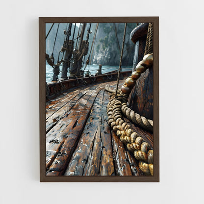 ap-historic ships-2 cadre Bois foncé