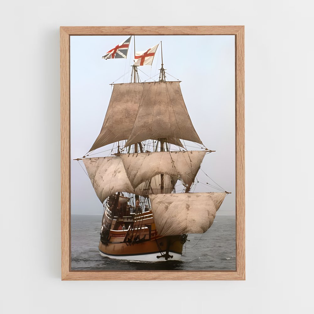 ap-historic ships-5 cadre Bois clair