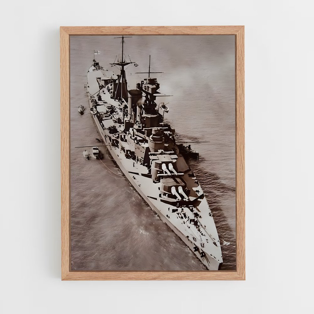 ap-hms dreadnought-1 cadre Bois clair