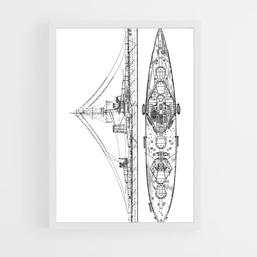 ap-hms dreadnought-2 cadre Blanc