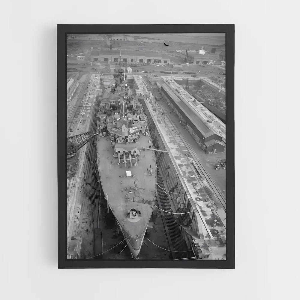 ap-hms king george v-5 cadre Noir