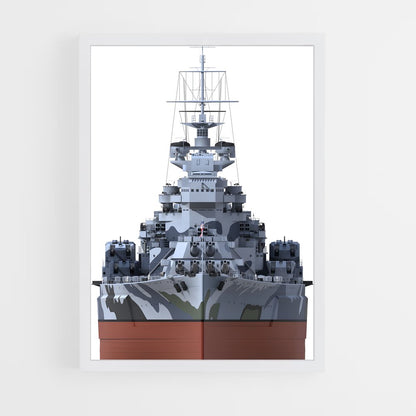 ap-hms prince of wales-1 cadre Blanc