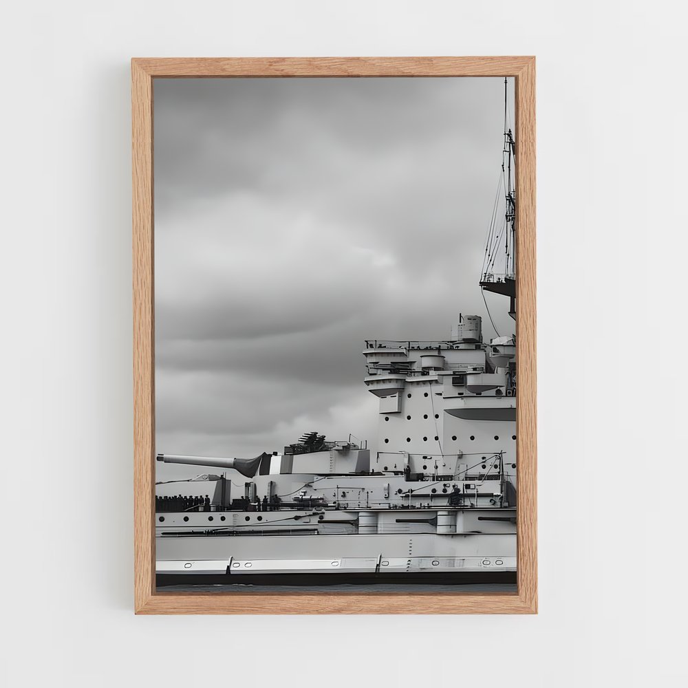 ap-hms warspite-1 cadre Bois clair