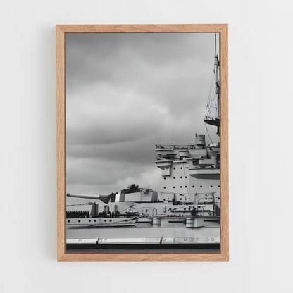 ap-hms warspite-1 cadre Bois clair