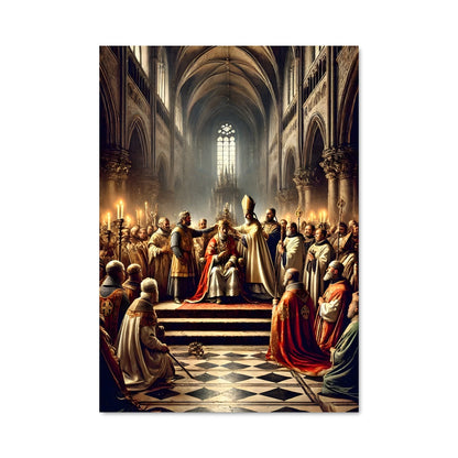 Poster Adoration Céleste