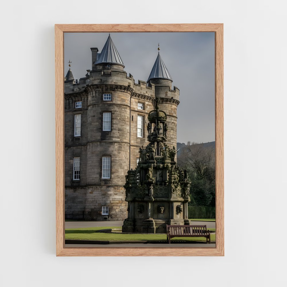 ap-holyrood palace-1 cadre Bois clair