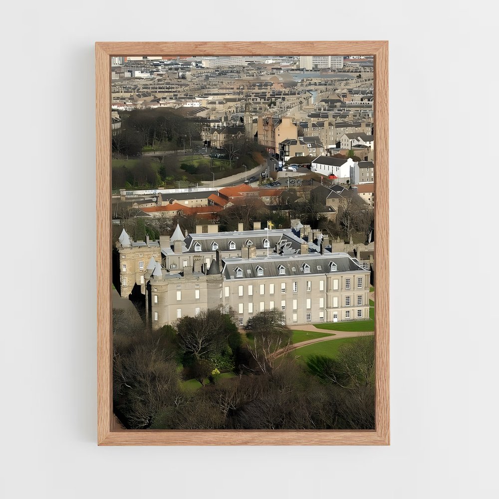 ap-holyrood palace-2 cadre Bois clair
