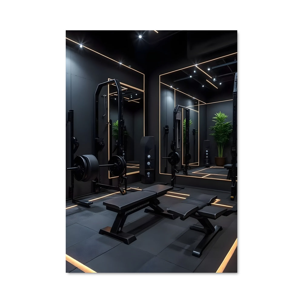 Poster Home gym 23777