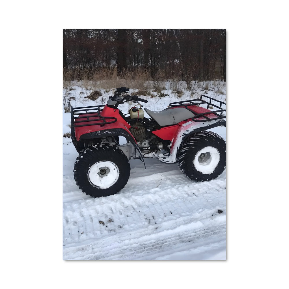 Poster Aventure Neigeuse