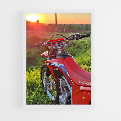 ap-honda crf250r-6 cadre Blanc