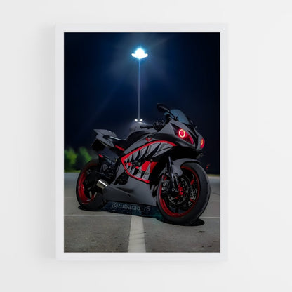 ap-honda moto-3 cadre Blanc