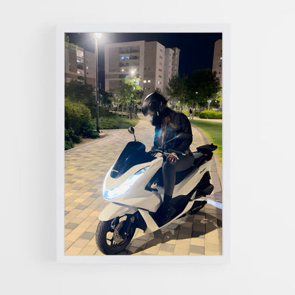 ap-honda pcx-2 cadre Blanc